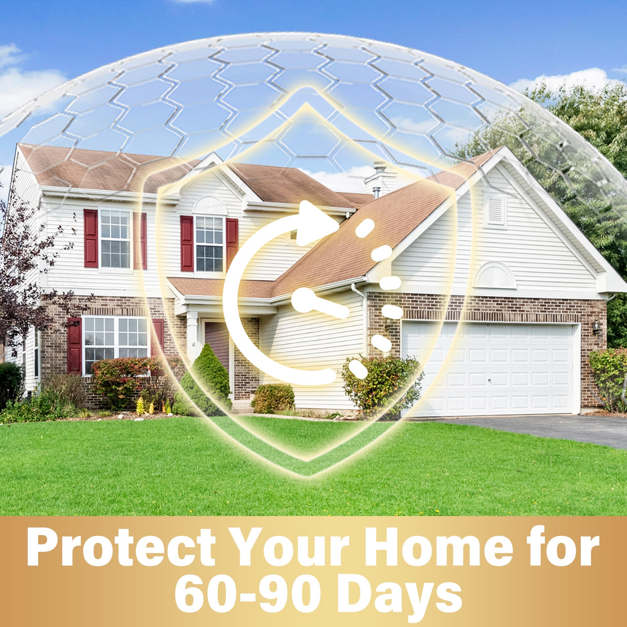 Crobirware coverage up to 120 square feet per ball