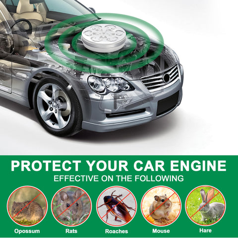 Crobirware indoor outdoor rodent repellent ideal for garages and sheds