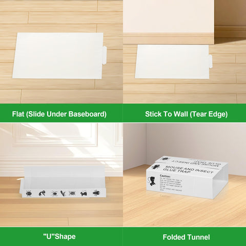 Crobirware traps use non-toxic materials safe for households.