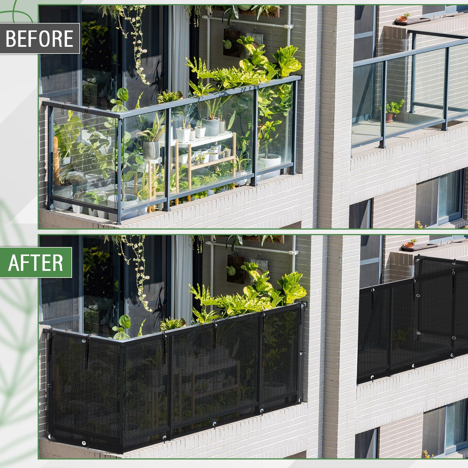 CroBlissful easy-install design showing fast railing attachment