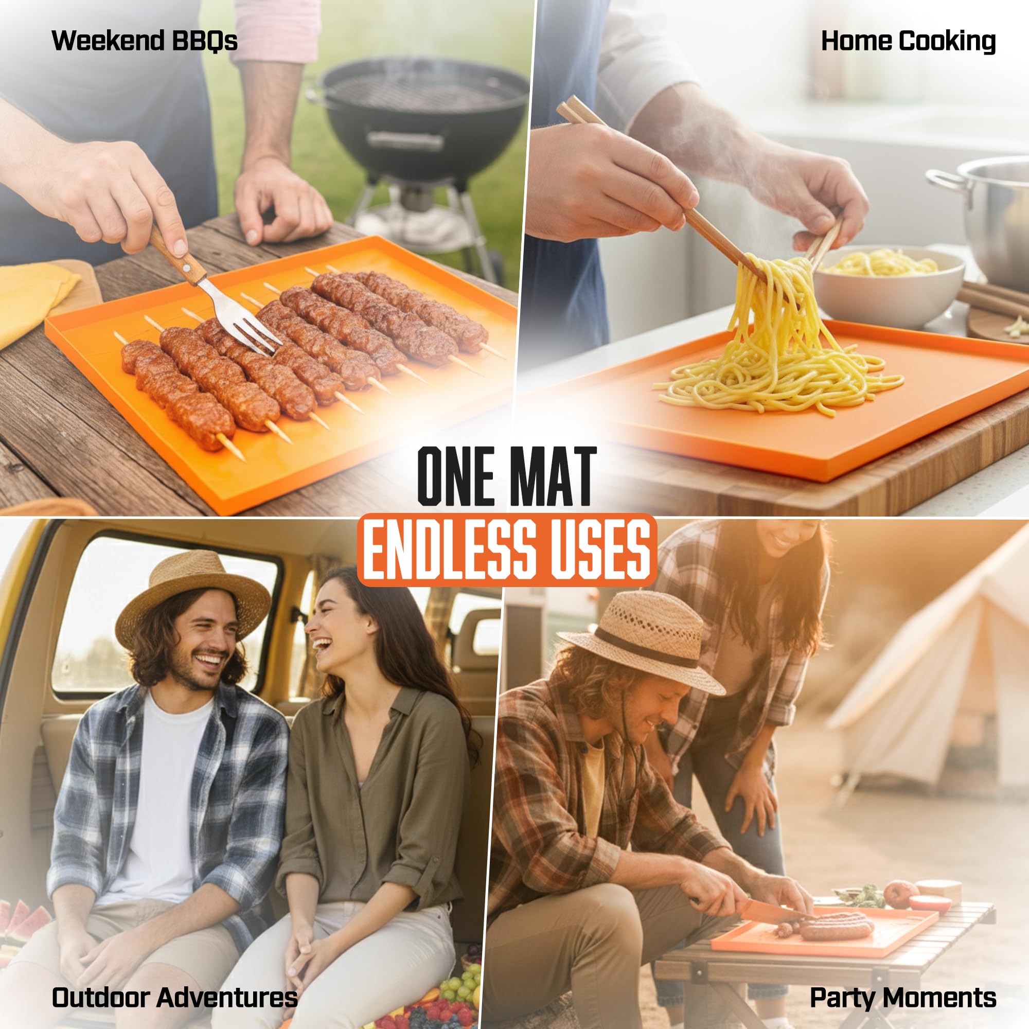 CRODALE BRANDS edge-to-edge protection shown on a 28-inch griddle
