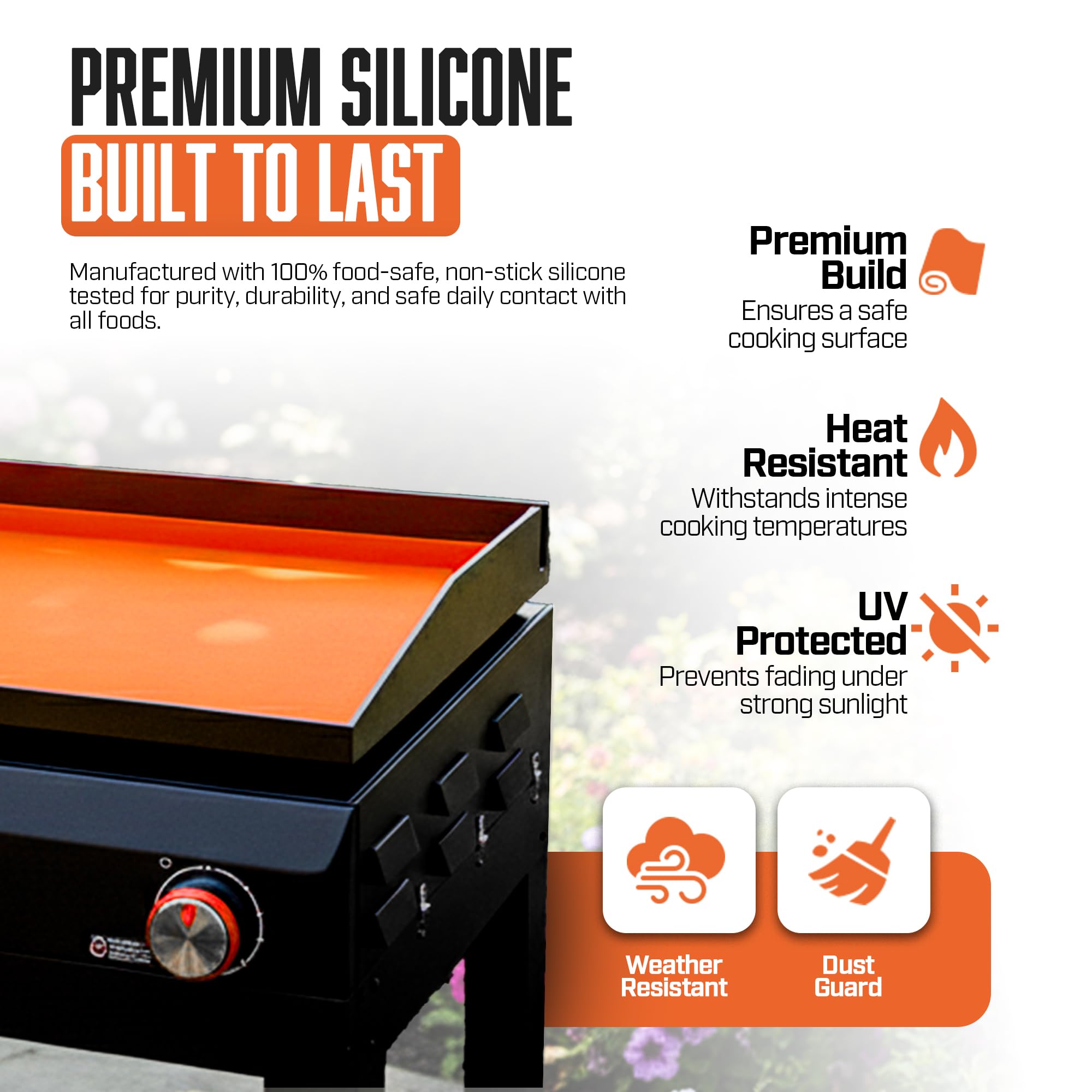 CRODALE BRANDS outdoor-ready mat ideal for camping and backyard cooking
