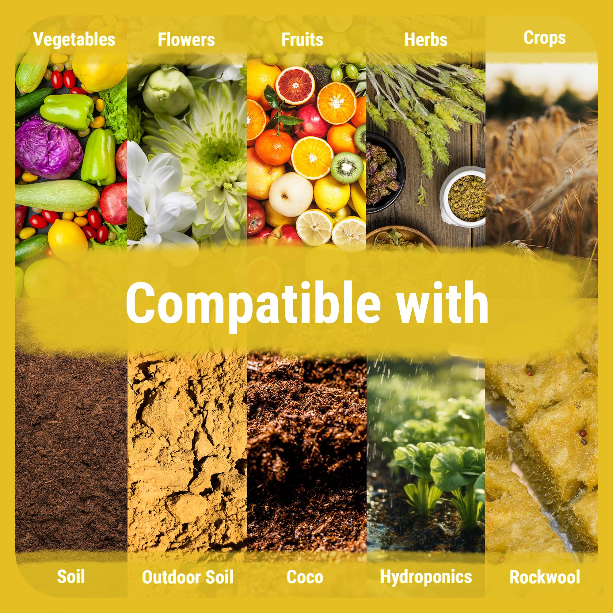 Cronk Grow Bonnie & Clyde yield-focused formula nourishes autoflowers for potential size and vigor.