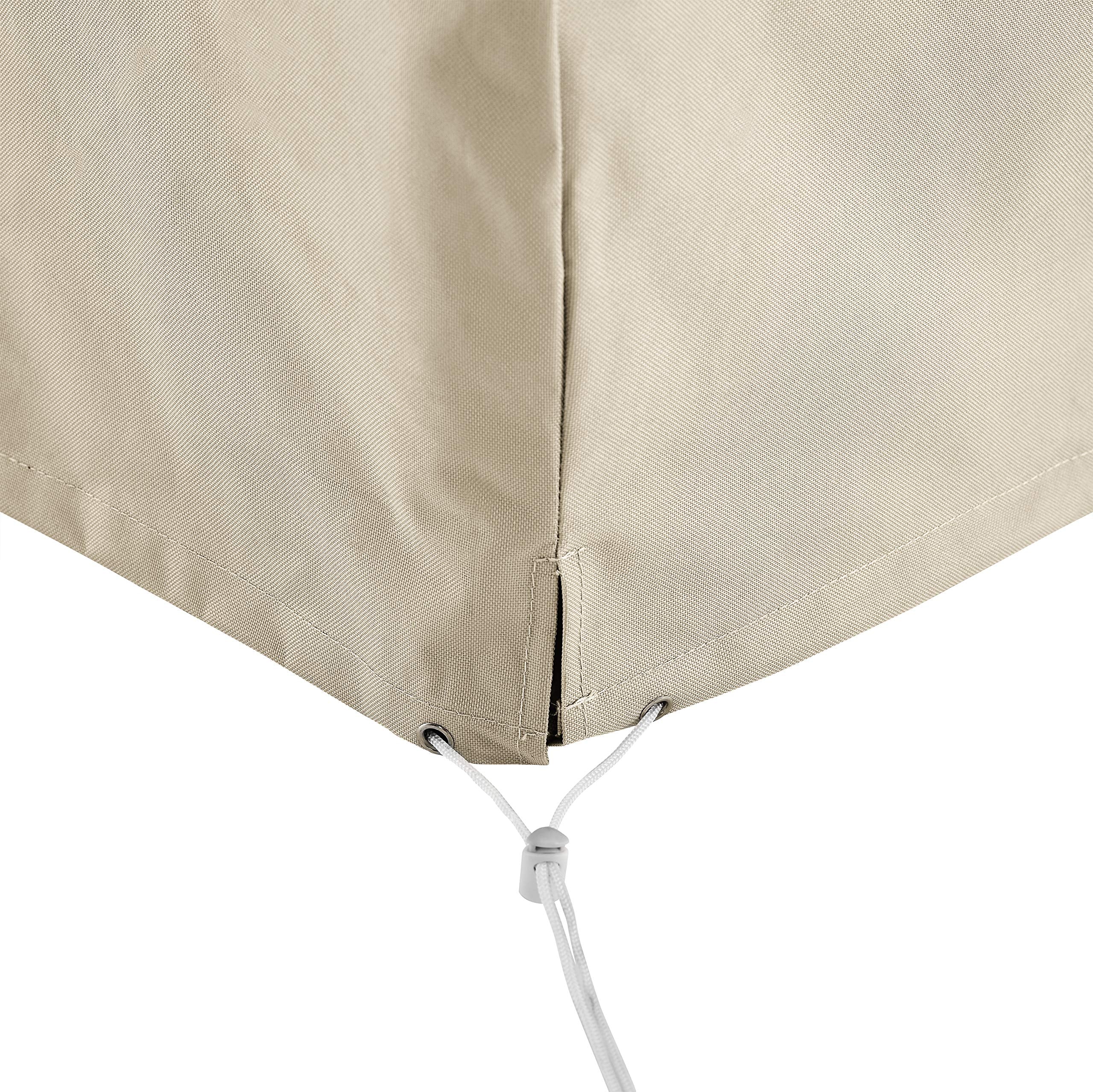 Crosley Furniture drawstring secure-fit cover stays put in windy conditions
