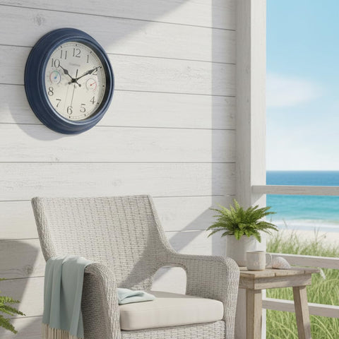 Crosstime bold numerals and high-contrast hands for easy outdoor reading.