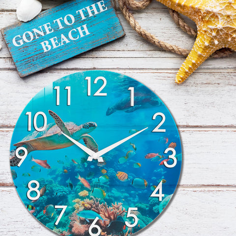 Sealed back cover of Crosstime outdoor clock protecting quartz movement