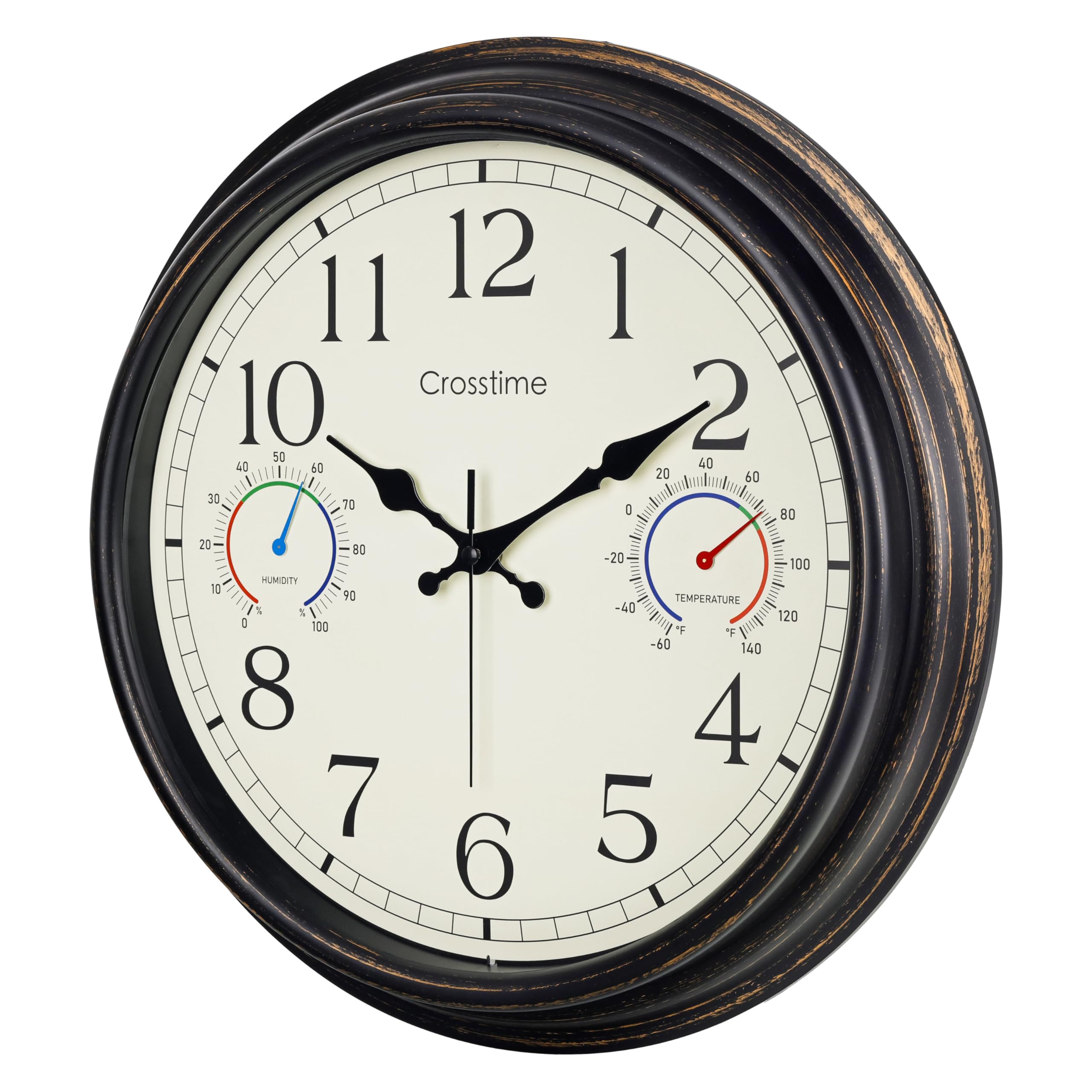 Crosstime poolside ready clock complements entertaining and outdoor moments.