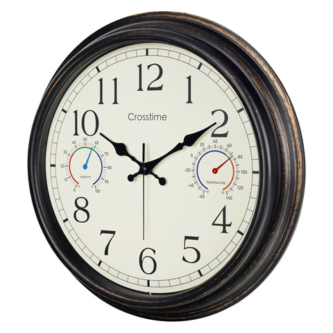 Crosstime poolside ready clock complements entertaining and outdoor moments.
