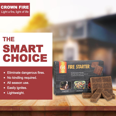 CROWN FIRE ideal for camping, bonfires, and backyard cooking