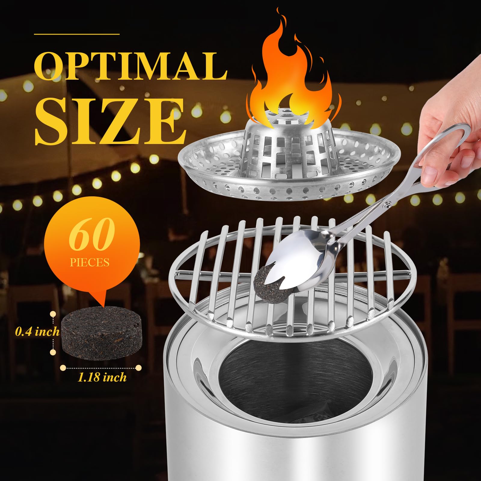 CROWN FIRE fire starters floating on water showing waterproof performance.