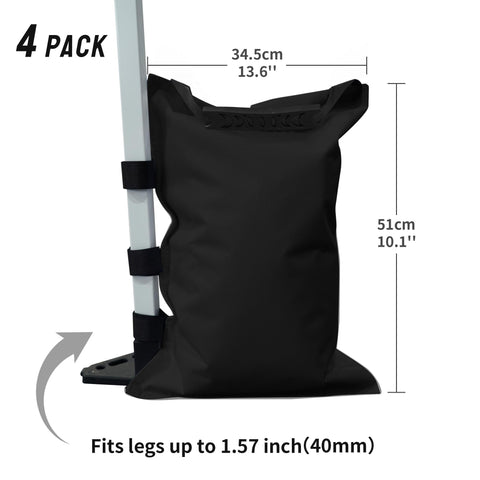 Crown Shades easy-fill design makes refilling to 37.5 lbs effortless.