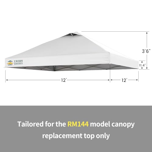 CROWN SHADES RM144 top shown with fast clip system for quick setup.