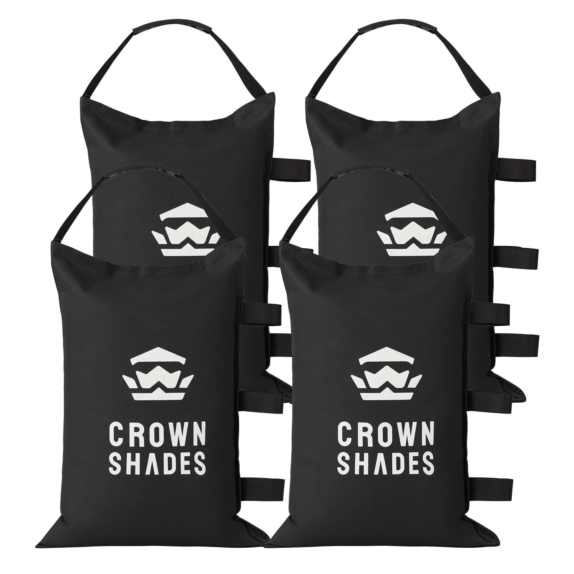 Crown Shades sand bags for canopy legs securely weigh down tents up to 150 lbs.