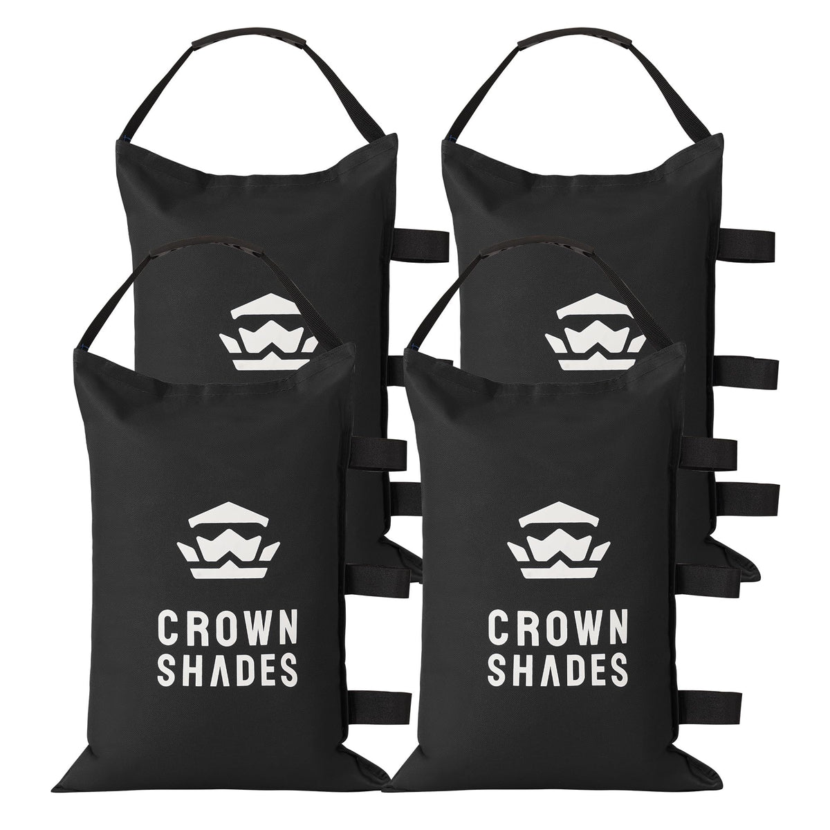 Crown Shades sand bags for canopy legs securely weigh down tents up to 150 lbs.