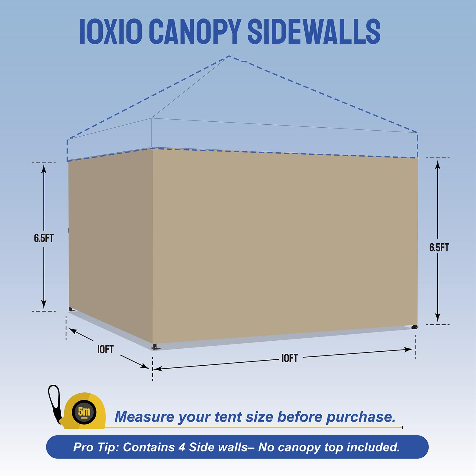 CROWN SHADES sidewall hooks-mount beige enables quick, secure installation