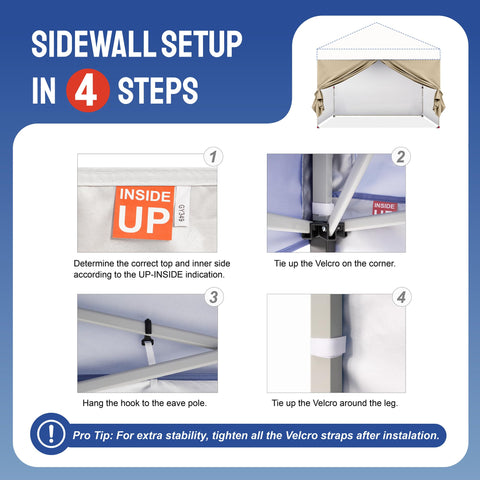 CROWN SHADES sidewall with silver coating waterproof beige offers UPF50+ protection