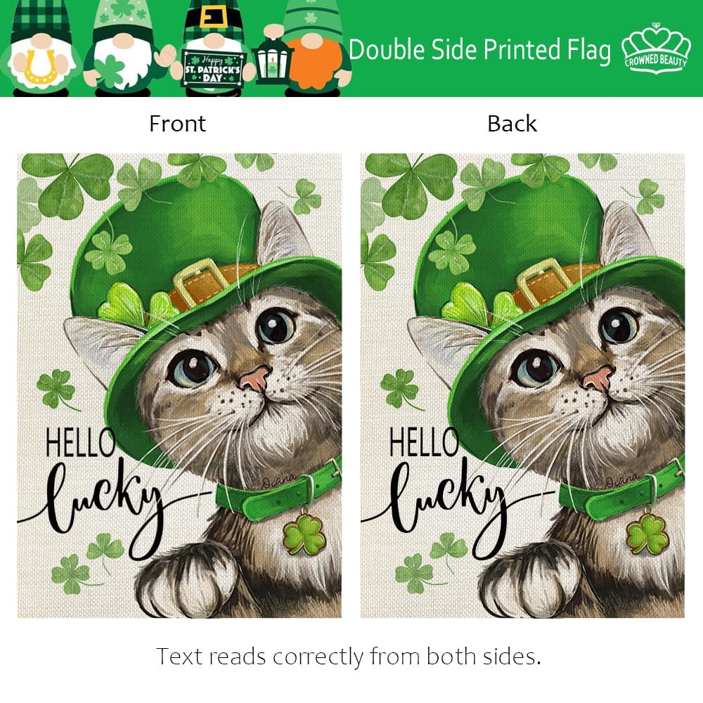 Crowned Beauty double-sided printing ensures visibility from both directions