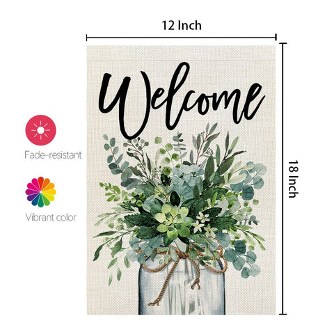 CROWNED BEAUTY easy-to-display flag ready for quick yard setup.