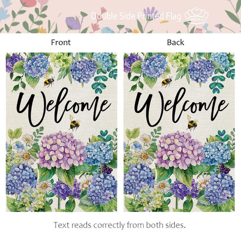 Crowned Beauty welcome design creates a warm greeting for guests.
