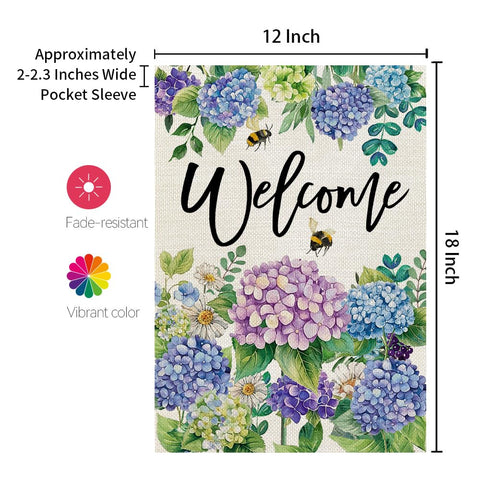 CROWNED BEAUTY weather-resistant polyester flag that withstands outdoor conditions