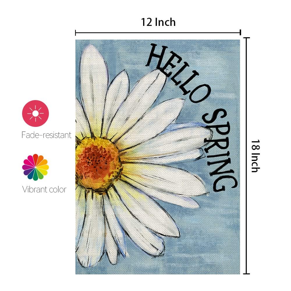 CROWNED BEAUTY weather-resistant polyester flag ready for outdoor use