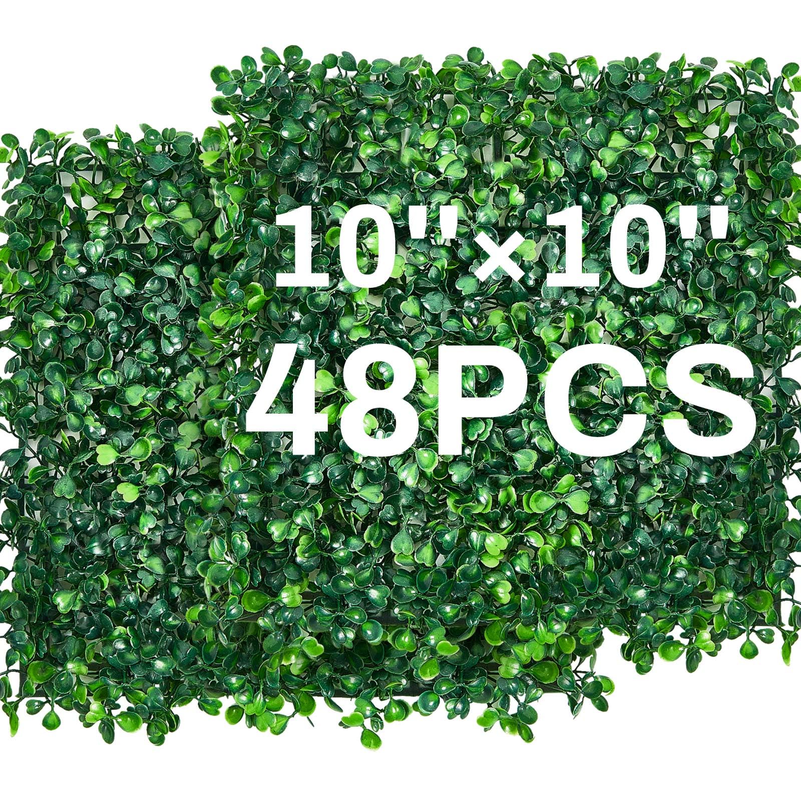 Crowye boxwood panels closeup texture for natural-looking greenery and durable outdoor use
