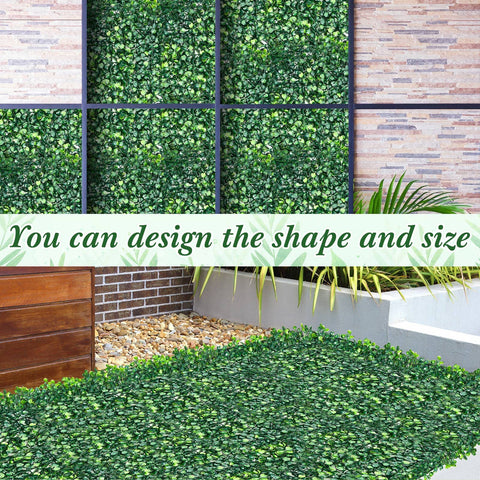 Crowye boxwood panels weatherproof and UV protected for long-lasting outdoor use