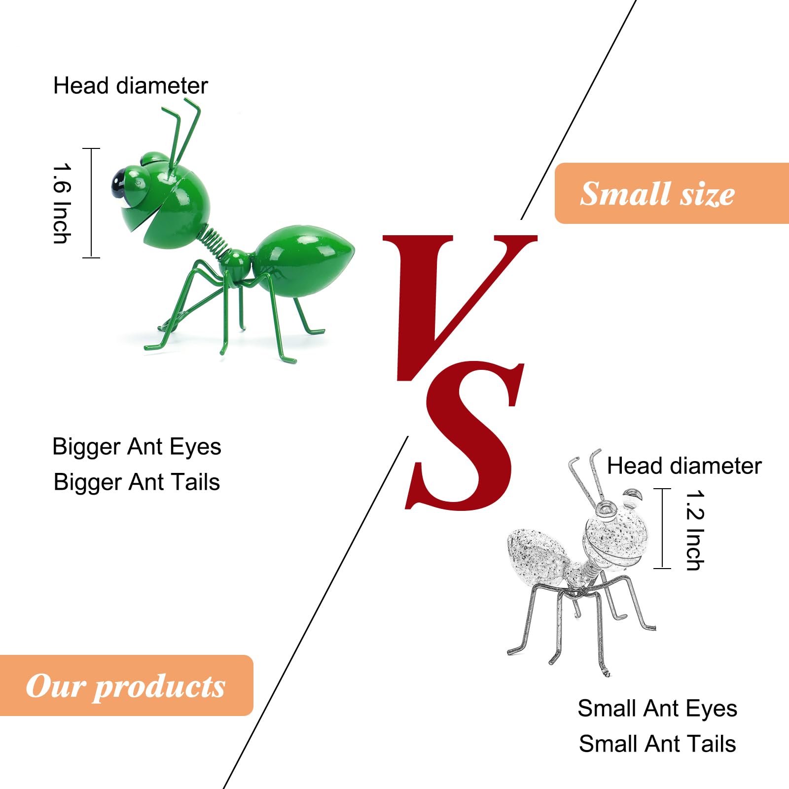 Cruis Cuka outdoor wall decor featuring metal ants for patios.