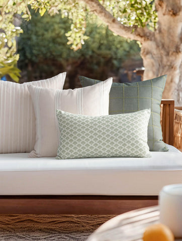 Crumbs Home front-back pattern ensures consistent look from every angle.