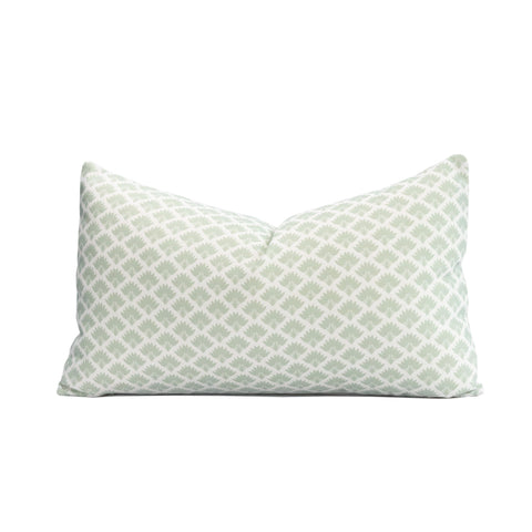 Crumbs Home Ravenala palm tree pillow cover 12x20 adds tropical style to indoor spaces.