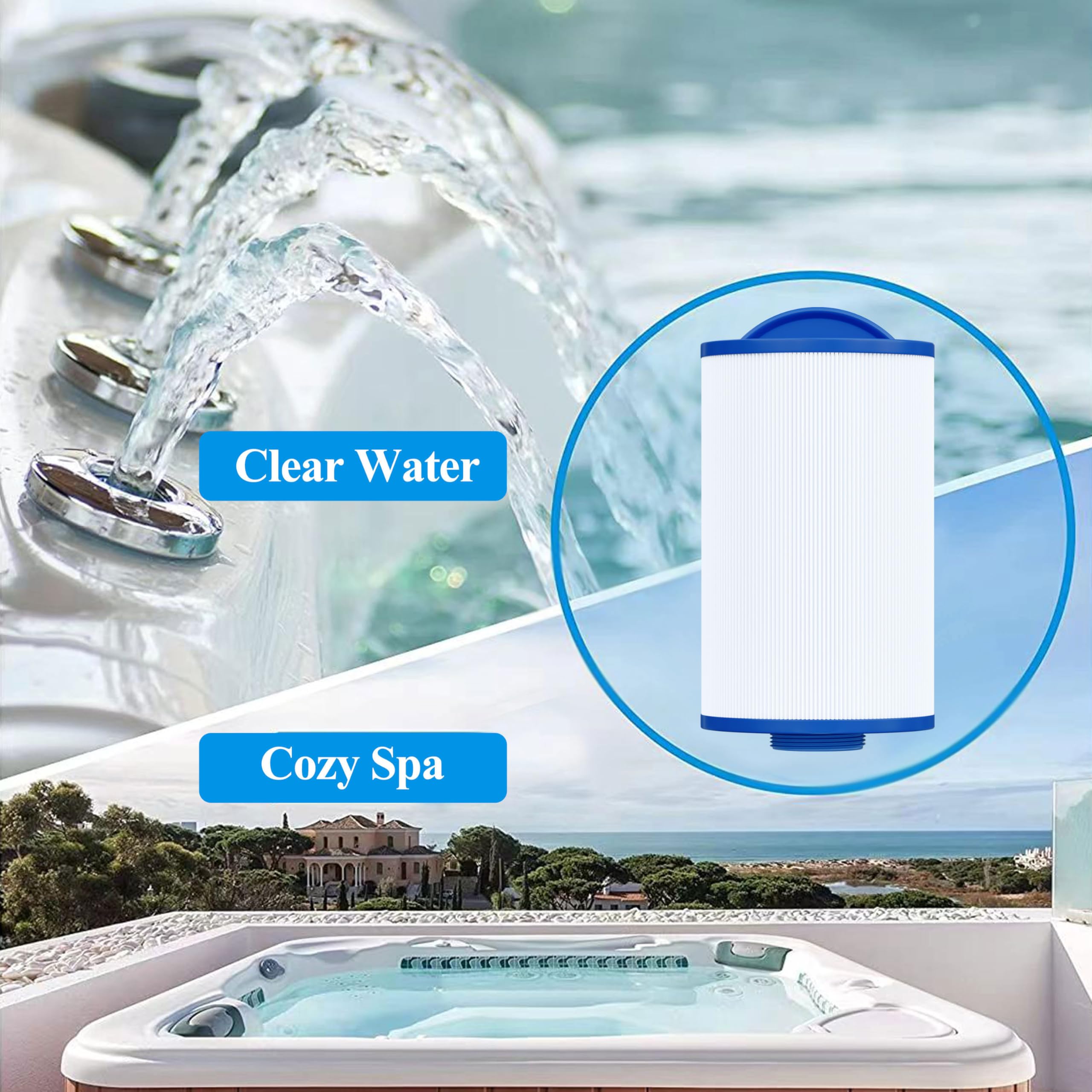 Cryspool 04026 compatible with FC-0121 and other listed models for versatile spa care