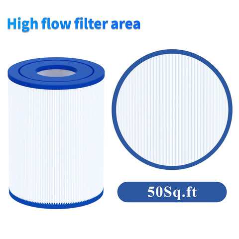 Cryspool 04059 filter installation step demonstrates easy mounting in spa systems.