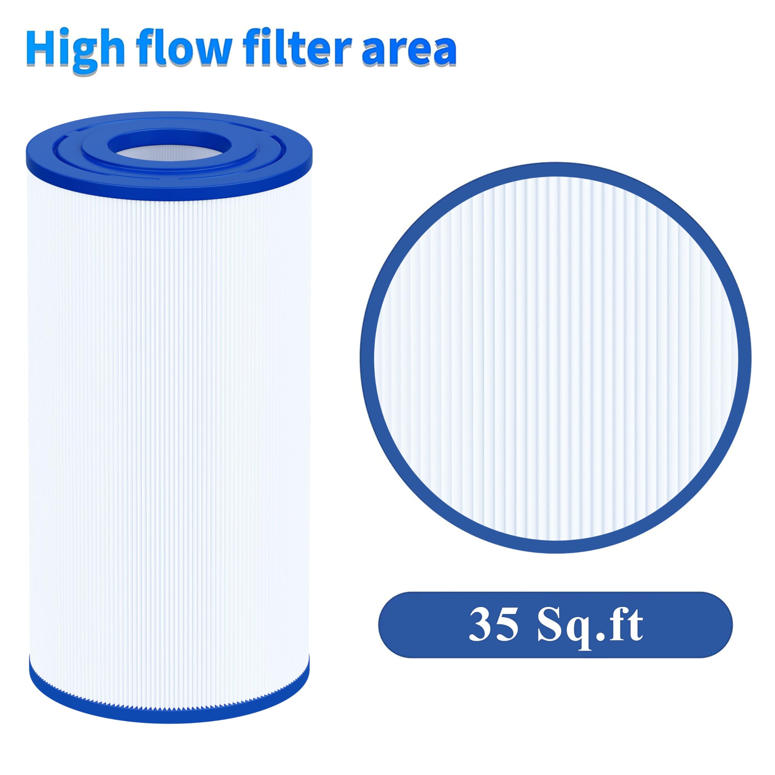 Cryspool 04061 filter easy-clean design enables deep penetration of impurities.