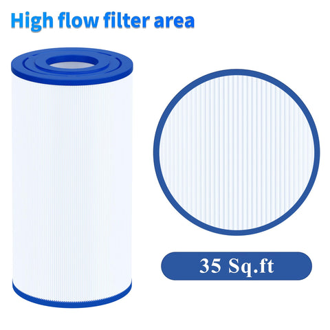 Cryspool 04061 filter easy-clean design enables deep penetration of impurities.