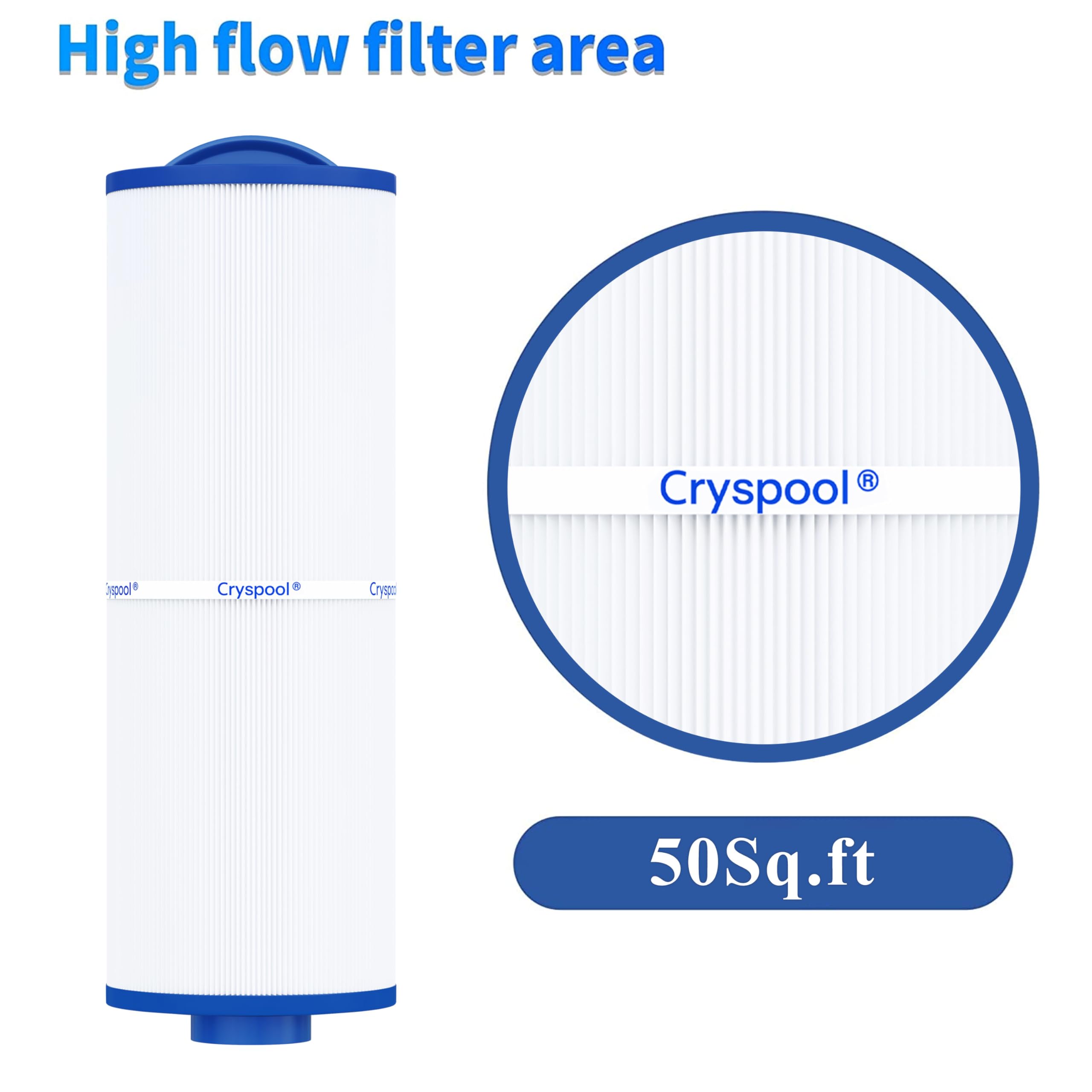 Cryspool 04077 trilobal fiber detail emphasizes durability and long-lasting performance.
