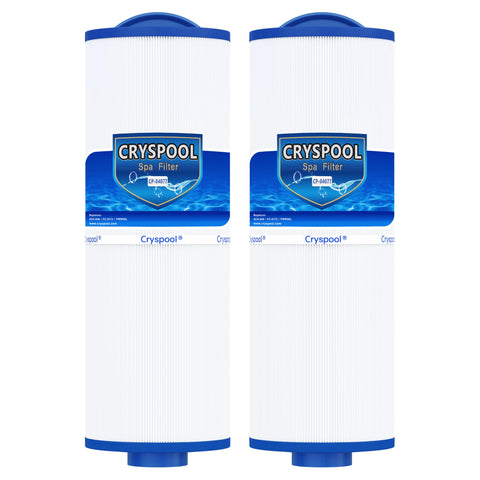 Cryspool 04077 two-pack in box shows convenient replacement for hot tubs.