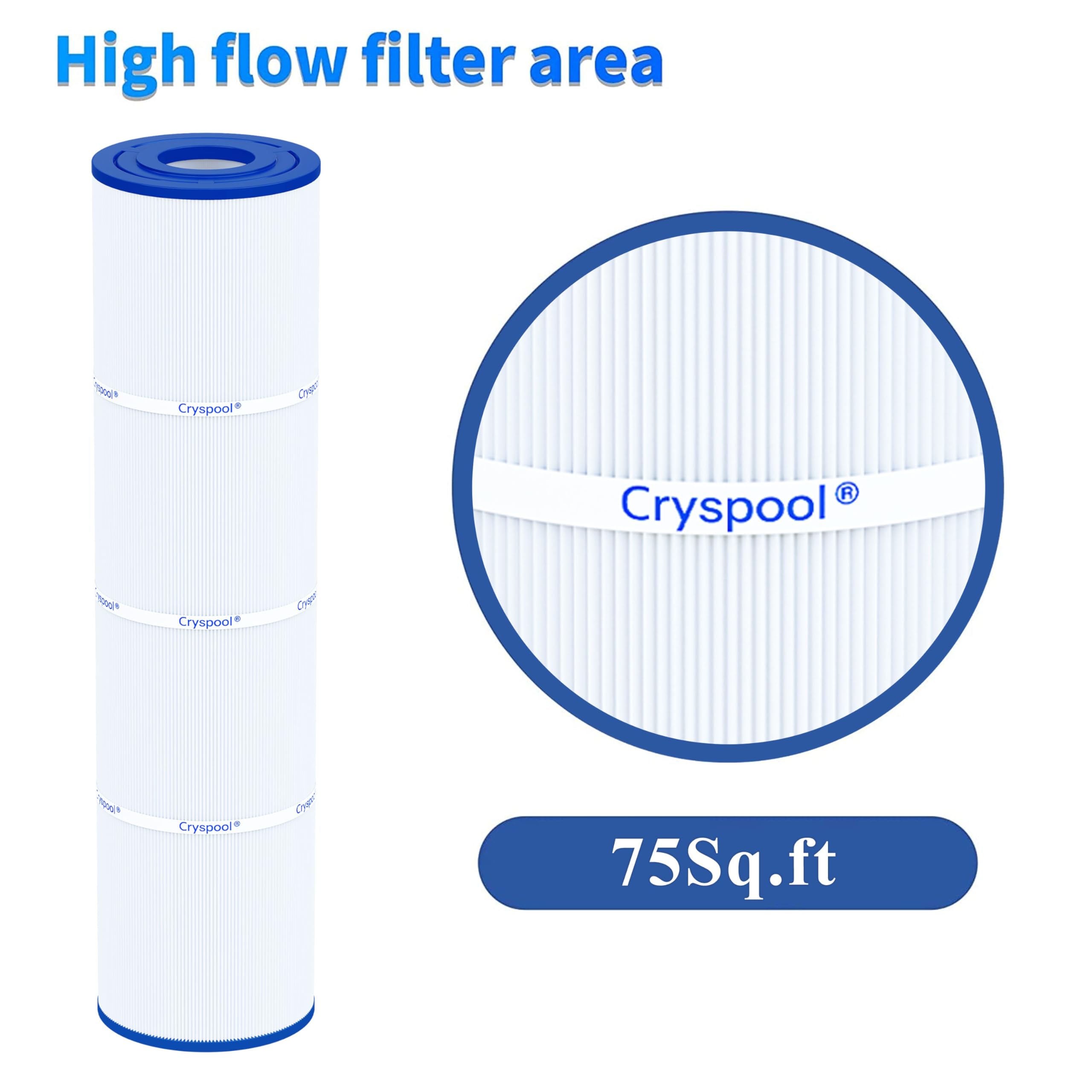 Cryspool 04086 easy-clean structure supports straightforward maintenance.
