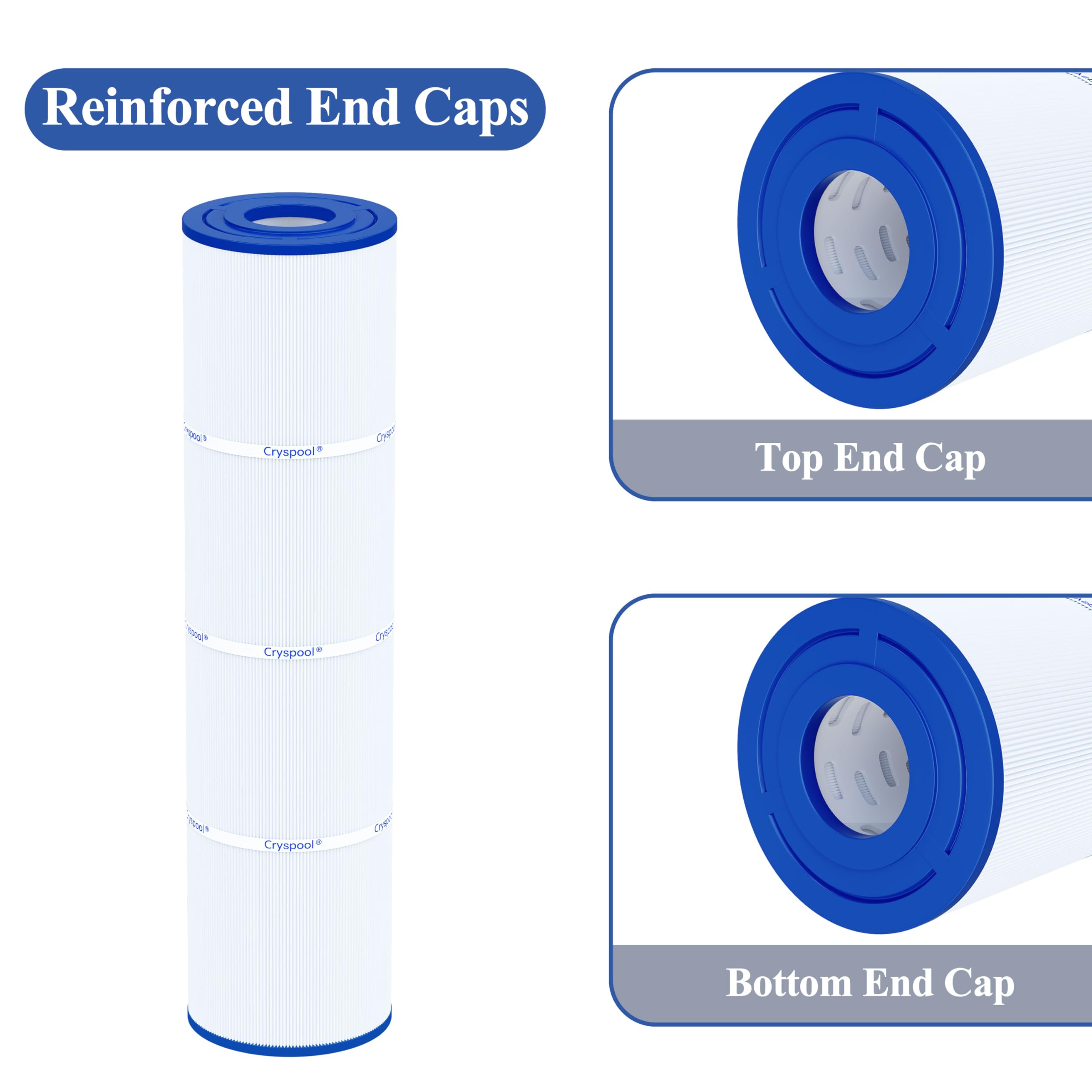 Cryspool 04086 compatibility with EZ Twist Top Mount models enables quick replacements.