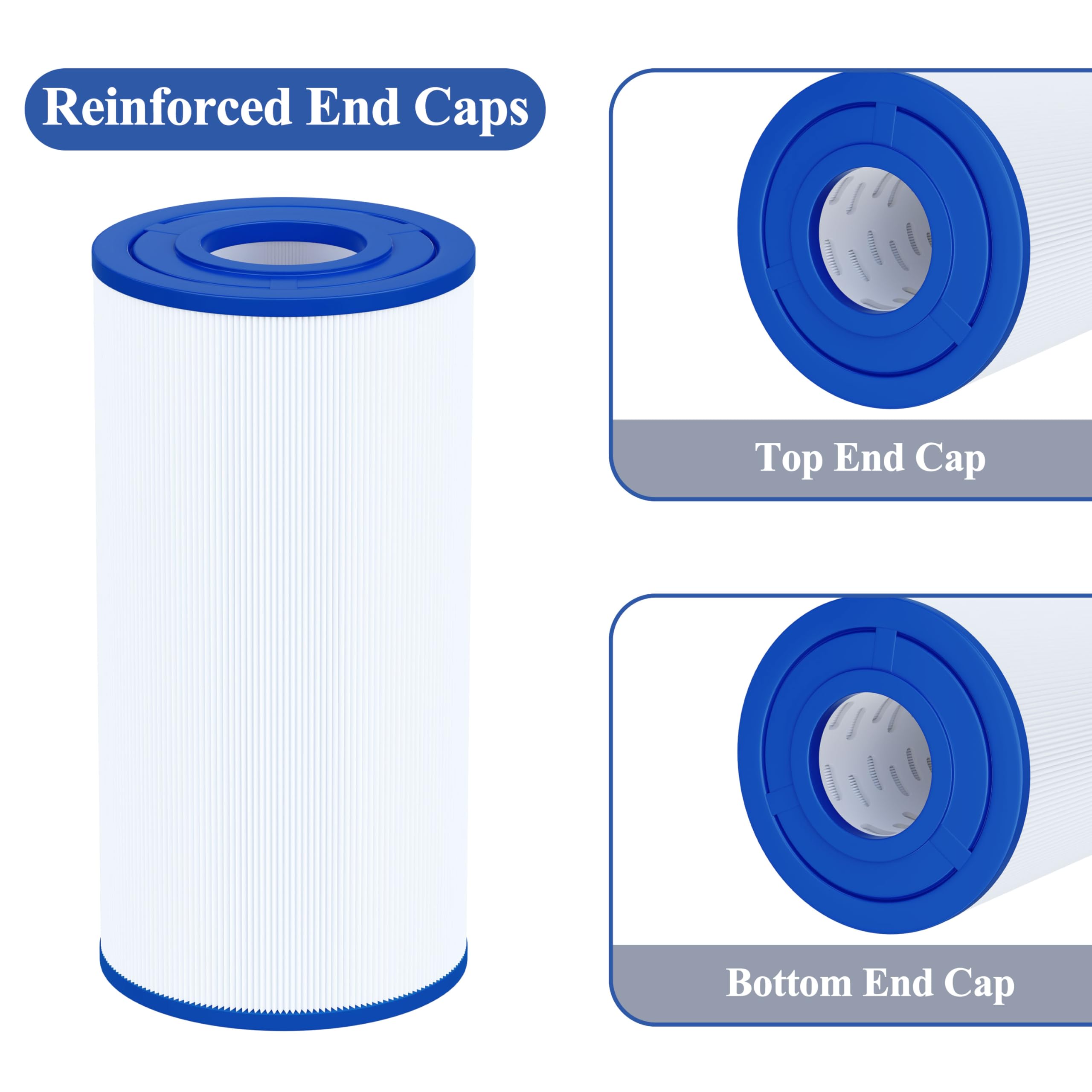 Cryspool 05005 filter paired with PLBS50/-M for easy spa maintenance.