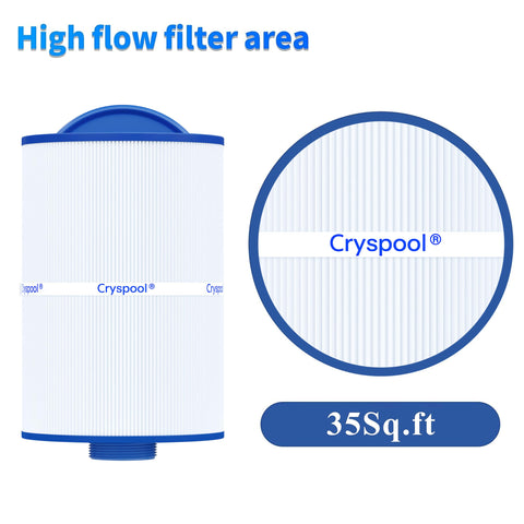 Cryspool 05015 filter cleaning structure keeps filter effective with regular care