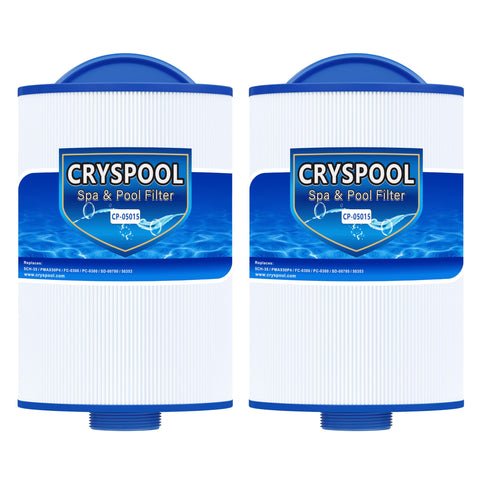 Cryspool 05015 spa filter length 8in for enhanced filtration in hot tubs