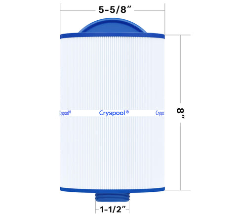 Cryspool 05015 spa filter mpt 1-1/2 for simple installation