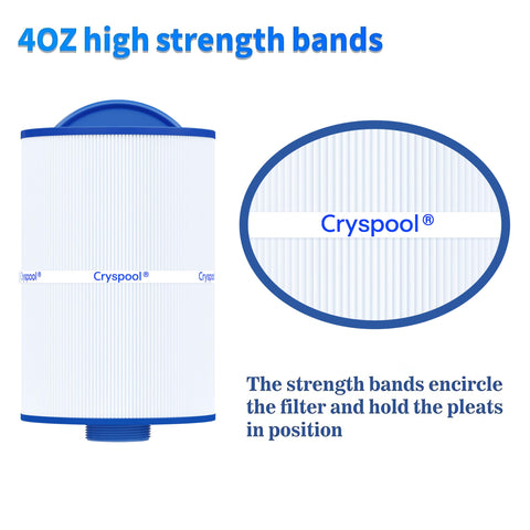 Cryspool 05015 trilobal fiber filter provides durable performance and higher dirt capture