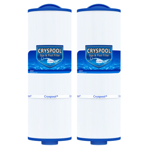 Cryspool 05043 filter side view showing compact cartridge design for Marquis spa