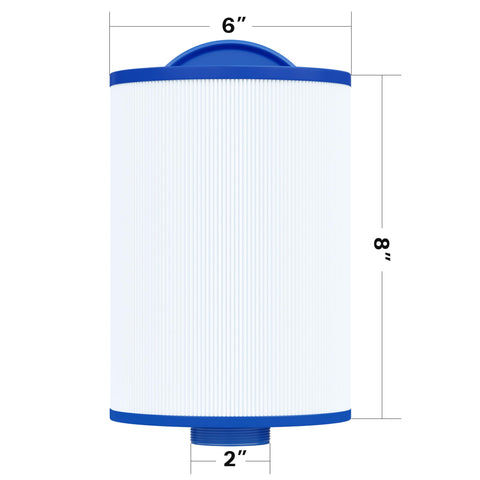 Cryspool 06004 filter 6CH-352 orientation for quick installation.