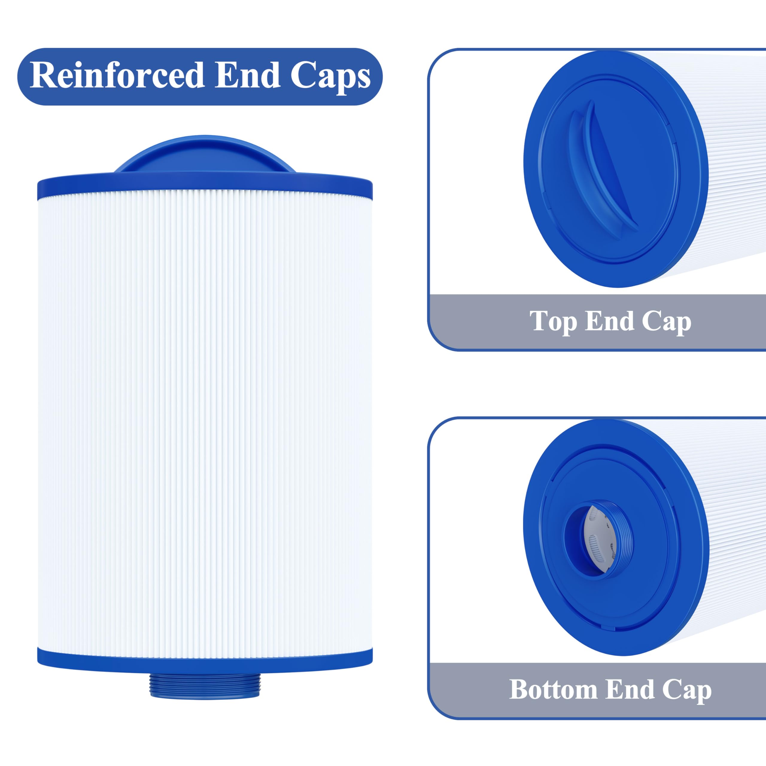 Cryspool 06004 filter PAS40-F2M thread detail for MPT compatibility.