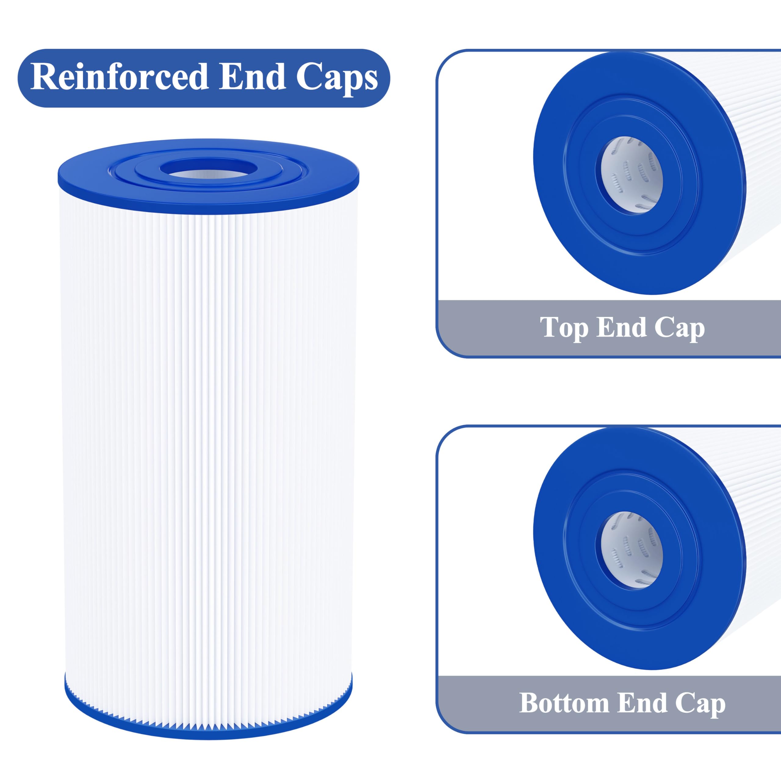 Cryspool 06016 filter trilobal fibers illustrate durable filtration material.