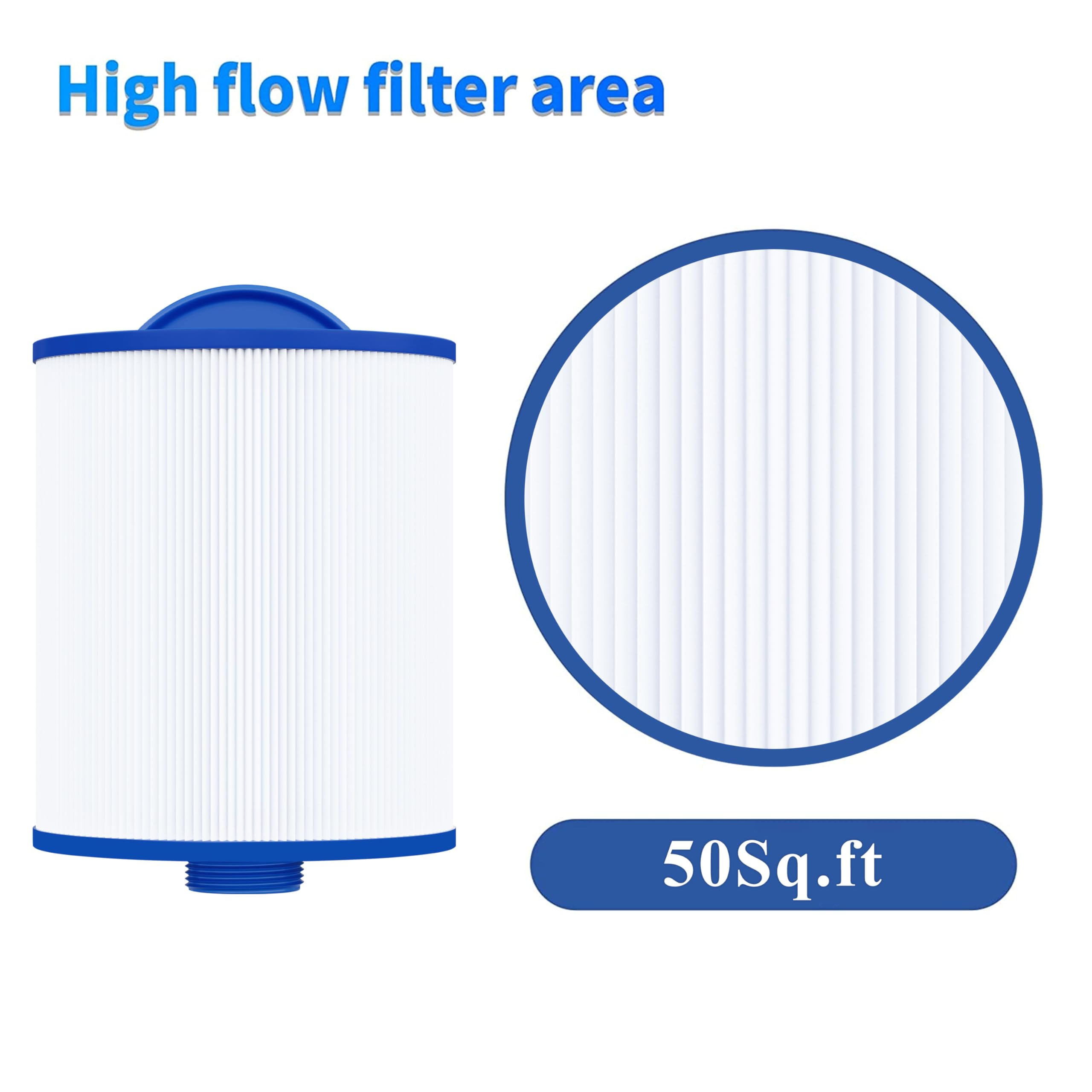Cryspool 06045 filter compatibility diagram, fits multiple spa models.