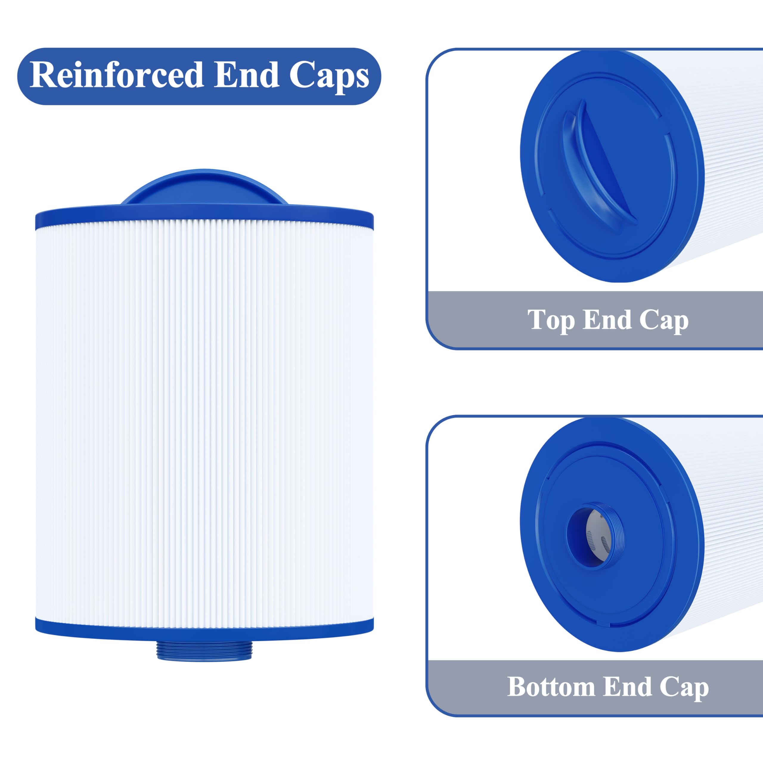 Cryspool 07005 filter 32sqft area supports high capacity filtration.
