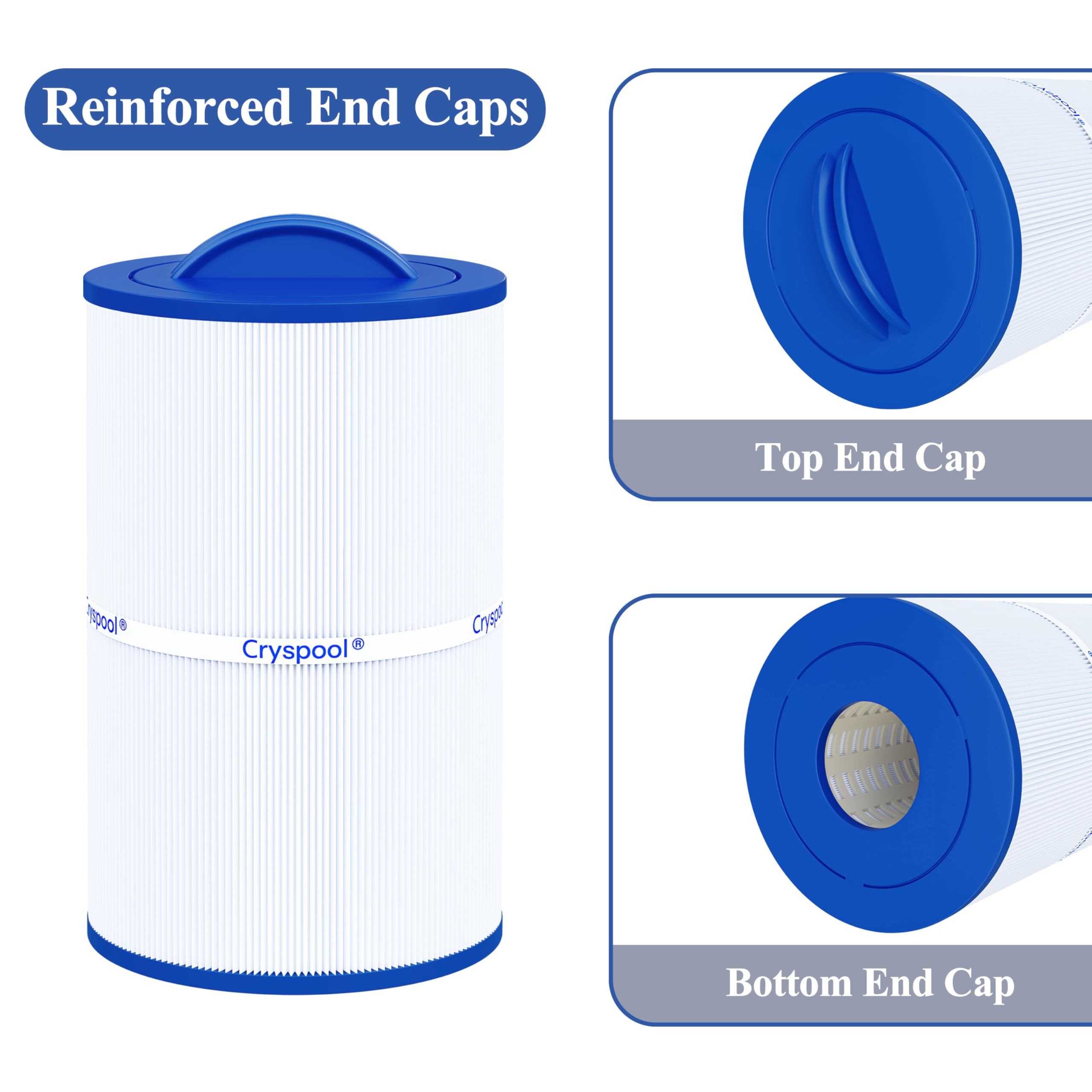 Cryspool 07022 filter for 1019401 visual promotes consistent filtration performance